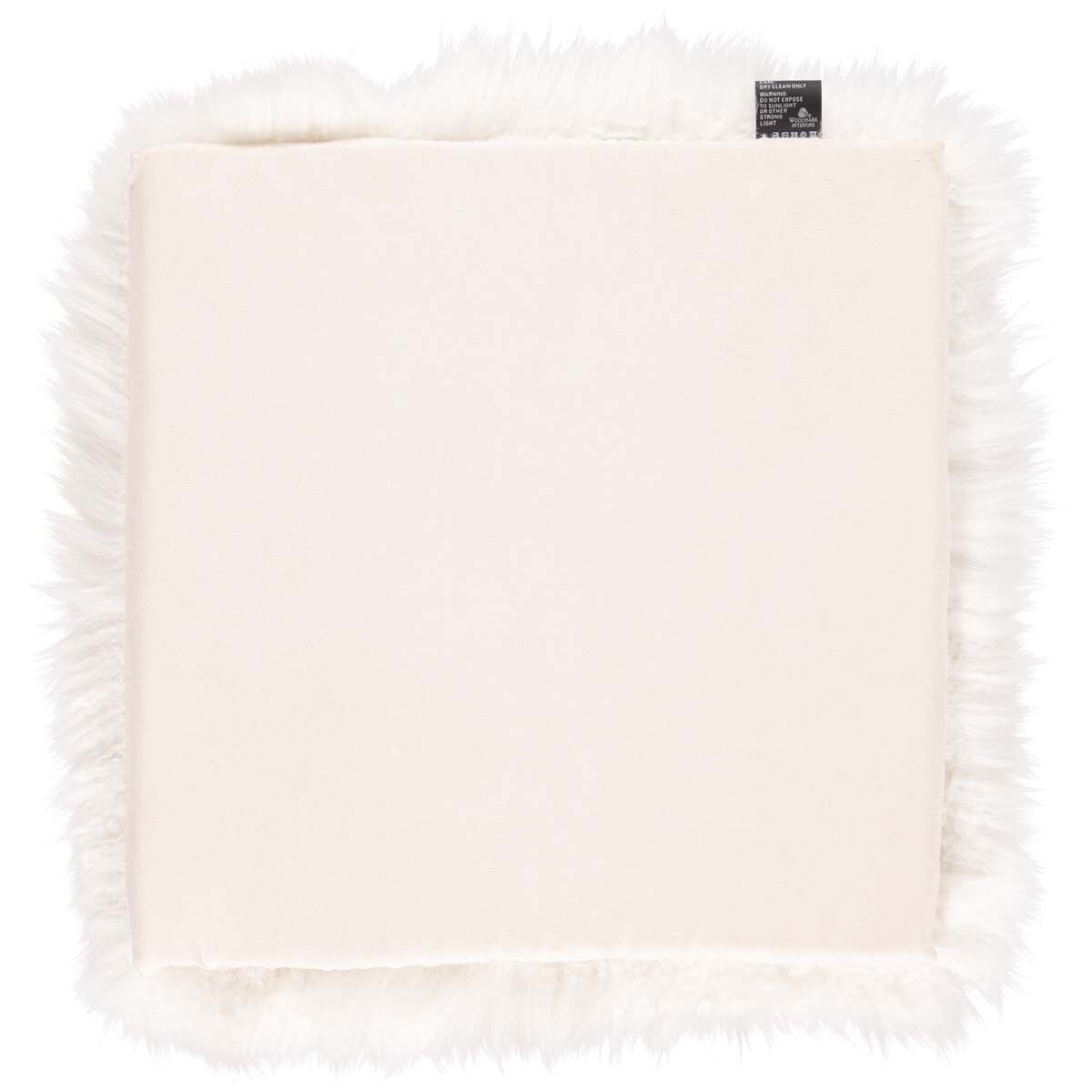 Lammfell Stuhlauflage | Langhaar | Neuseeland | 37x37 cm Sitzkissen | Sheepskinhouse.ch