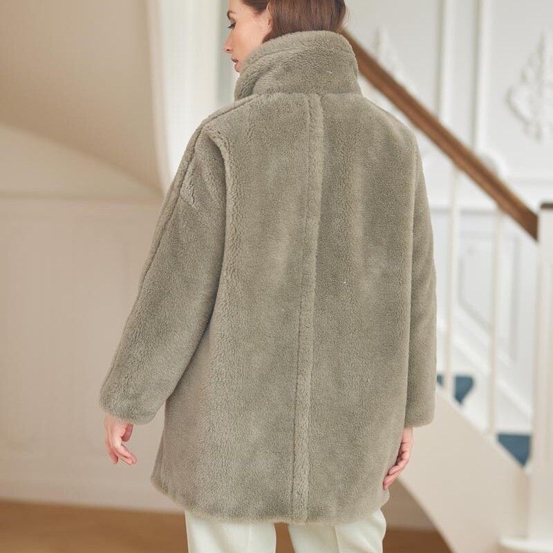 Denise Jacke | Lammwolle Jacken | Sheepskinhouse.ch