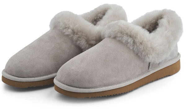 Hard Sole Slipper | Lammwolle, Wildleder Fellschuhe | Sheepskinhouse.ch