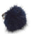 Ring m. Pompon | Nerz Marineblau (Hell)