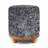 Simon Pouf | Kurzhaar | Neuseeland | D46x52 cm Hellgrau