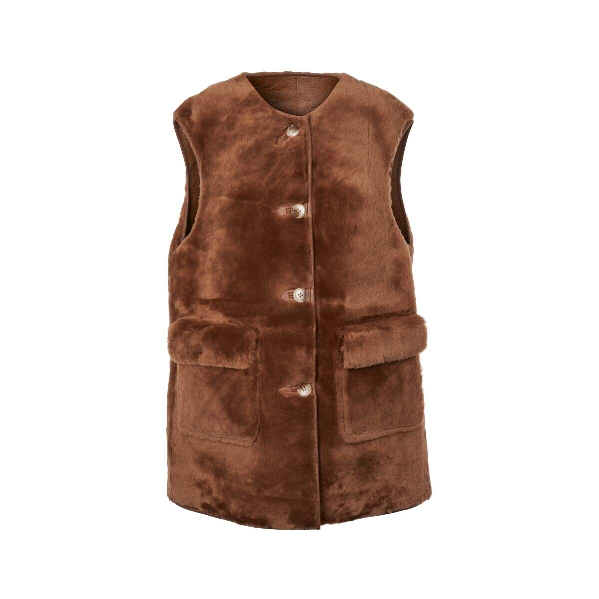 Jenny Weste | Shearling Westen | Sheepskinhouse.ch