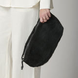 Maxi Havanna Clutch | Neuseeland | Lammwolle Beige