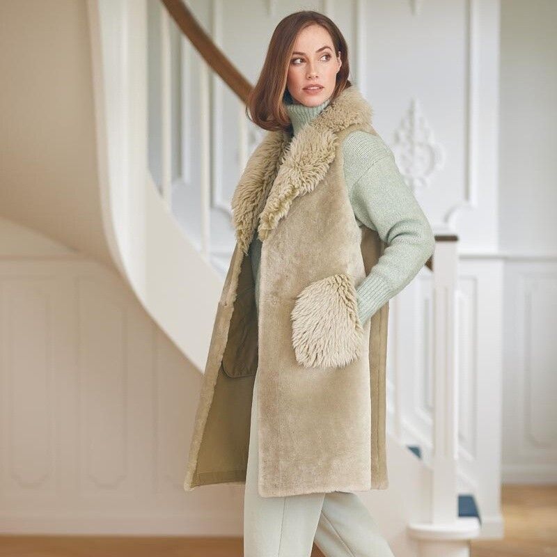 Dawn Weste | Doubleface Westen | Sheepskinhouse.ch