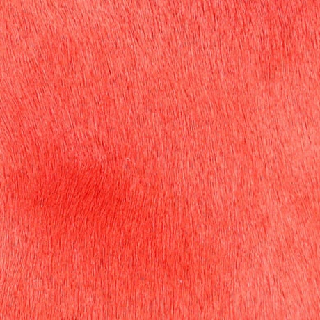 Premium Kuhfellkissen | Doppelseitig | 41x41 cm, 52x52 cm & 61x61 cm Korallen Pfirsich