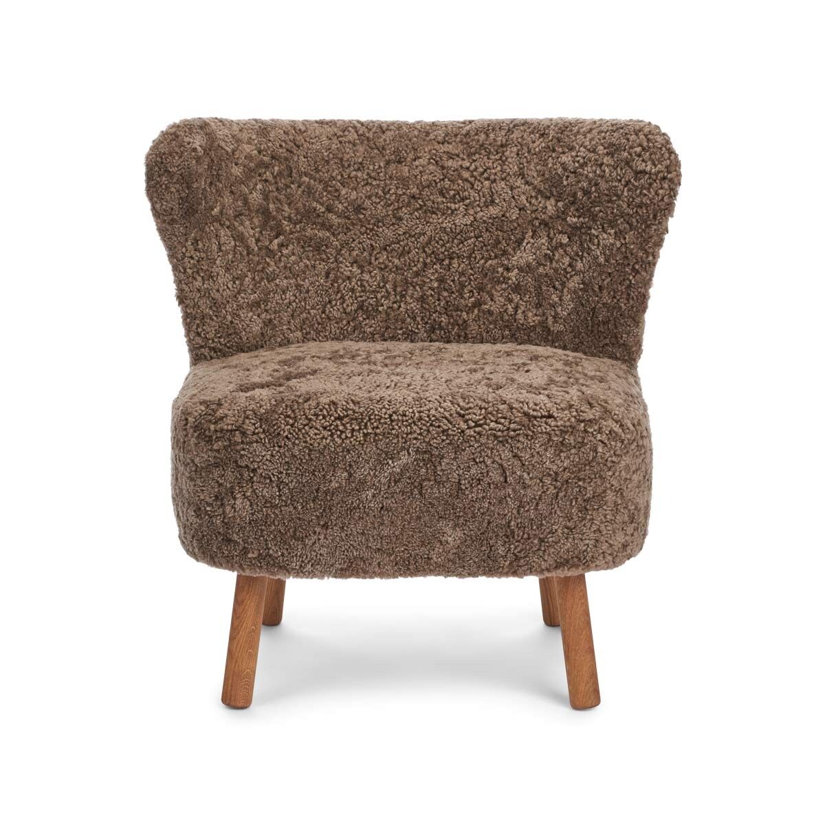 Emil Loungesessel | Premium Lammfell | Kurzhaar Stühle | Sheepskinhouse.ch