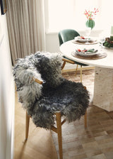 Lammfell Premium | Kurzhaar | Gotland | 100x70 cm Naturgrau