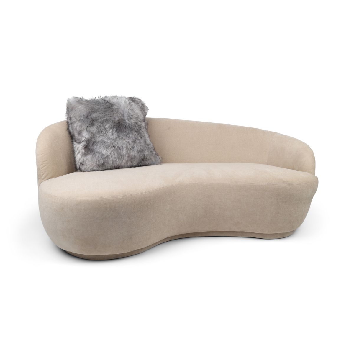 Premium Fellkissen | Toskana Lammfell | Doppelseitig | 40x40 cm & 52x52 cm Fellkissen | Sheepskinhouse.ch