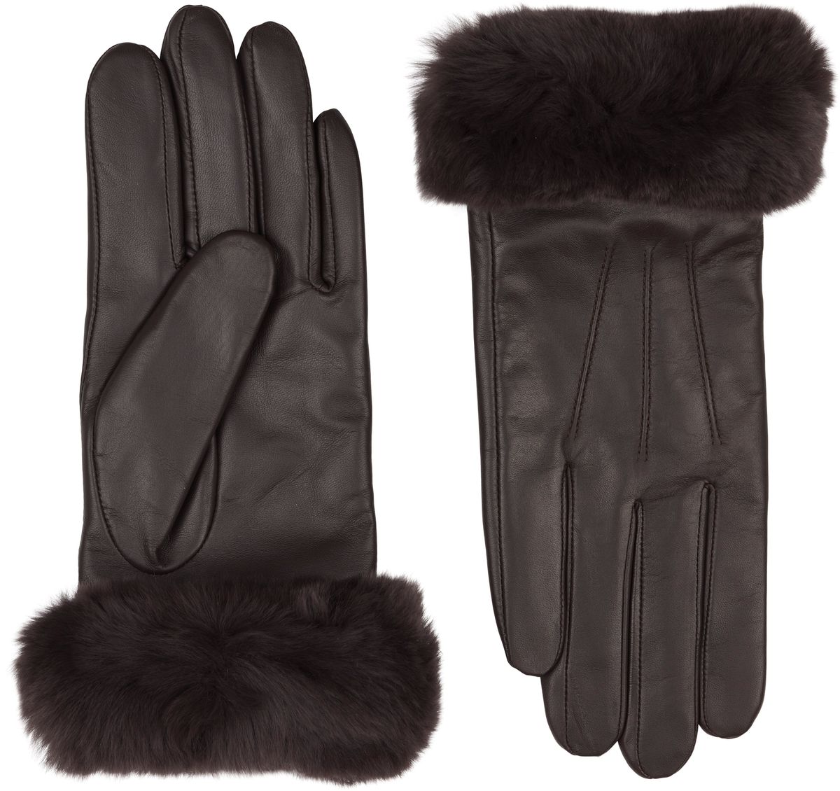 Kathy | Lederhandschuhe | Fuchspelz | Damenhandschuhe Modeaccessoire | Sheepskinhouse.ch
