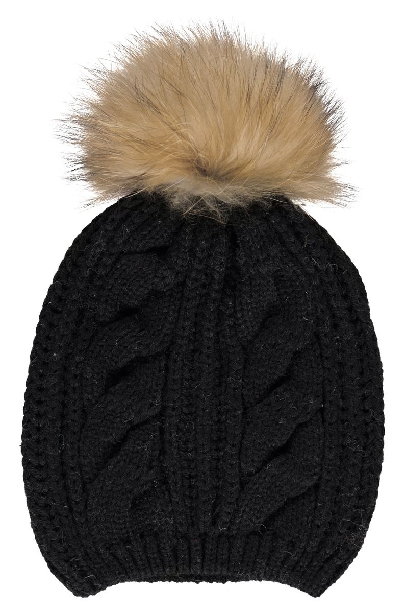 Stine Mütze | Wolle, Waschbär Modeaccessoire | Sheepskinhouse.ch