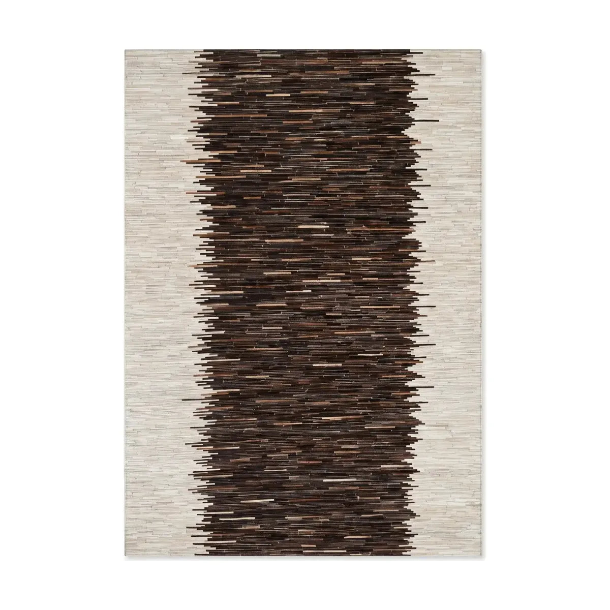Kuhfell-Design-Teppich | Brasilien | Streifen | 200x300 cm | 170x240 cm