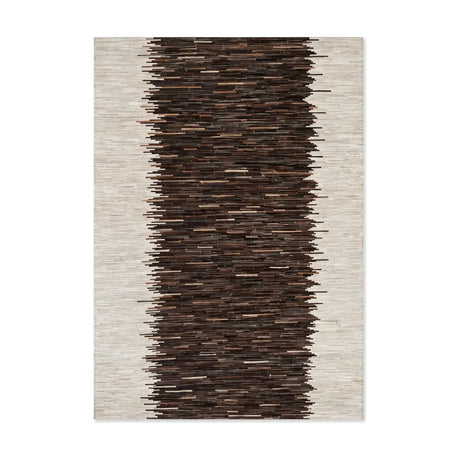 Kuhfell-Design-Teppich | Brasilien | Streifen | 200x300 cm | 170x240 cm