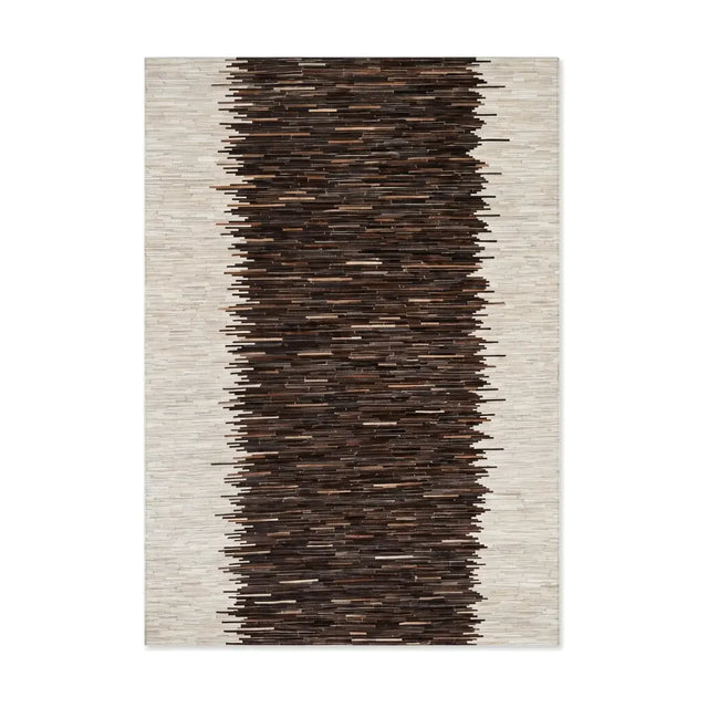 Kuhfell-Design-Teppich | Brasilien | Streifen | 200x300 cm | 170x240 cm