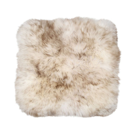 Fellkissenbezug | Langhaar | Neuseeland | 50,5x50,5 cm Wolf-Spitze