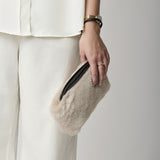 Nelly Clutch | Neuseeland | Lammwolle Beige
