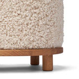 Simon Pouf | Kurzhaar | Neuseeland | D46x52 cm Poufs | Sheepskinhouse.ch