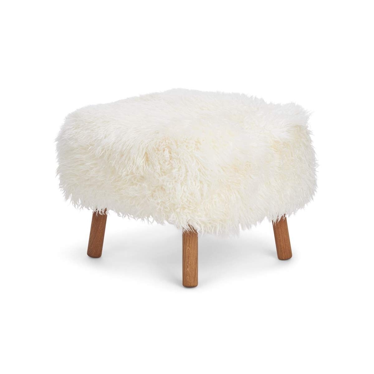 Lammfell Hocker Emil | Premium | Langhaar