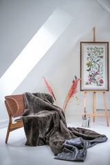 Decke | Doubleface Collection | Kurzhaar | Australien | 140x200cm Schwarz