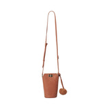 Adina Handytasche | Lammleder Leder Braun