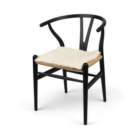 Stuhlauflage | Kurzhaar | Neuseeland | 40x40 cm Sitzkissen | Sheepskinhouse.ch