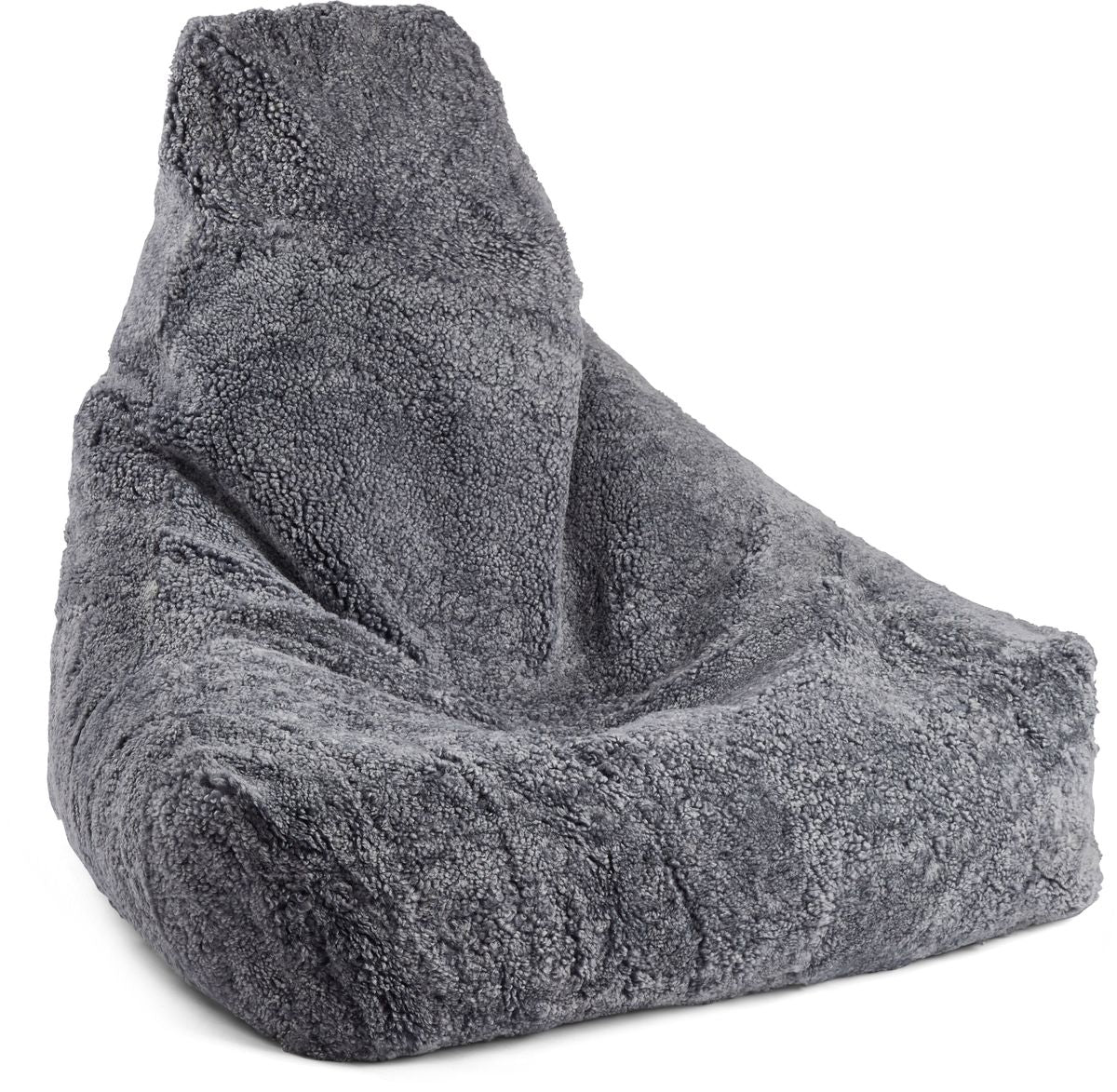 Lammfell Sitzsack Premium | Kurzhaar | Neuseeland | 100x100x80 cm Sitzsäcke | Sheepskinhouse.ch
