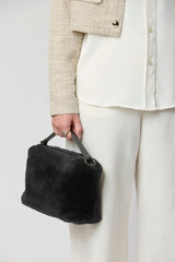 Olivia Tasche | Neuseeland | Lammwolle Schwarz
