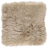 Lammfell Stuhlauflage | Neuseeland | 37x37 cm Taupe