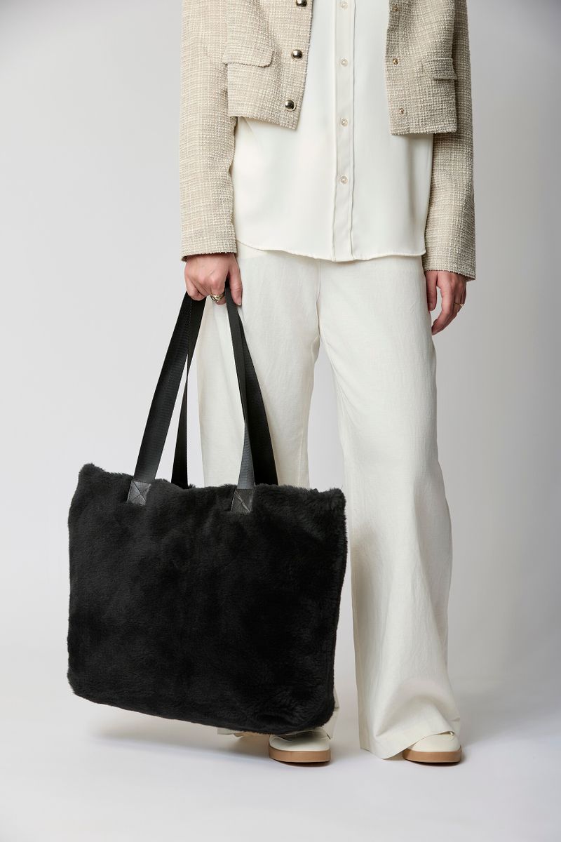 Norma Shopper | Neuseeland | Lammwolle Schwarz