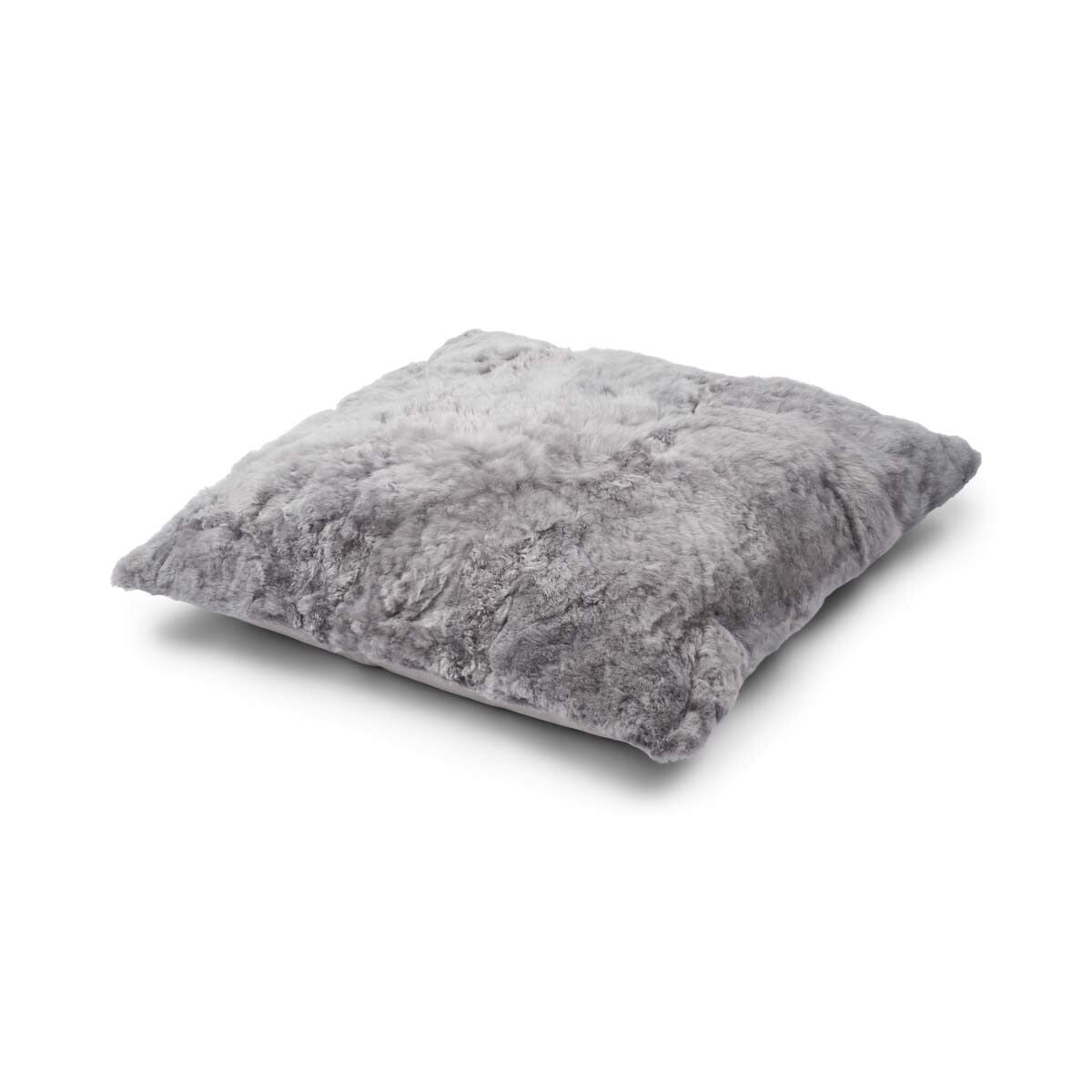 Maxi Float Wollkissen | Alpaka Wolle | Einseitig | 90x90 cm Fellkissen | Sheepskinhouse.ch