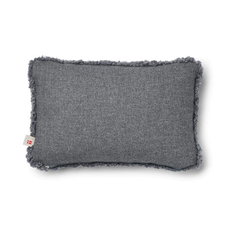 Lammfellkissen | Kurzhaar | Neuseeland | 100% Wolle | 52x52 cm | 34x52 cm Stein/Hellgrau