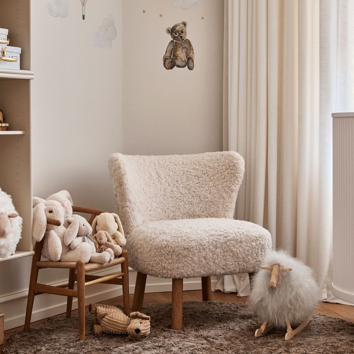 Emma Mini Loungsessel Anthrazit