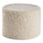 Lammfellpouf Premium | Kurzhaar | Neuseeland | D44x33 cm Beige