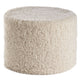 Lammfellpouf Premium | Kurzhaar | Neuseeland | D41x31 cm Beige