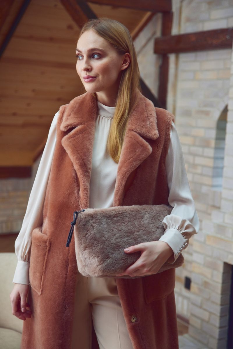 Raelynn Weste | Shearling Lammfell