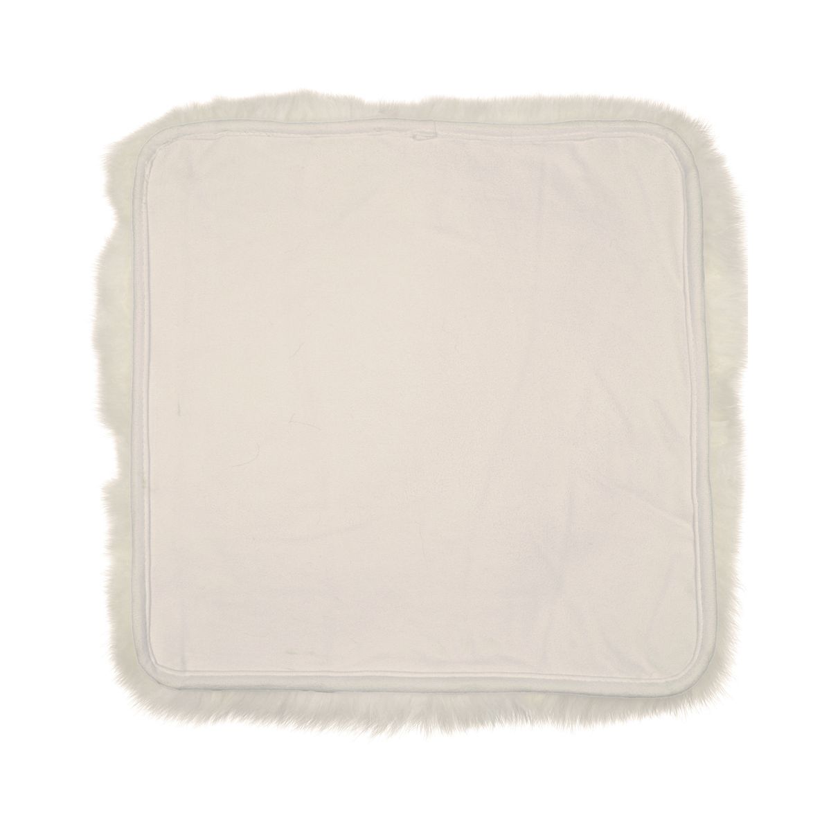 Sitzkissen | Langhaar | Neuseeland | Stoffrückseite | 40x40 cm Leinen