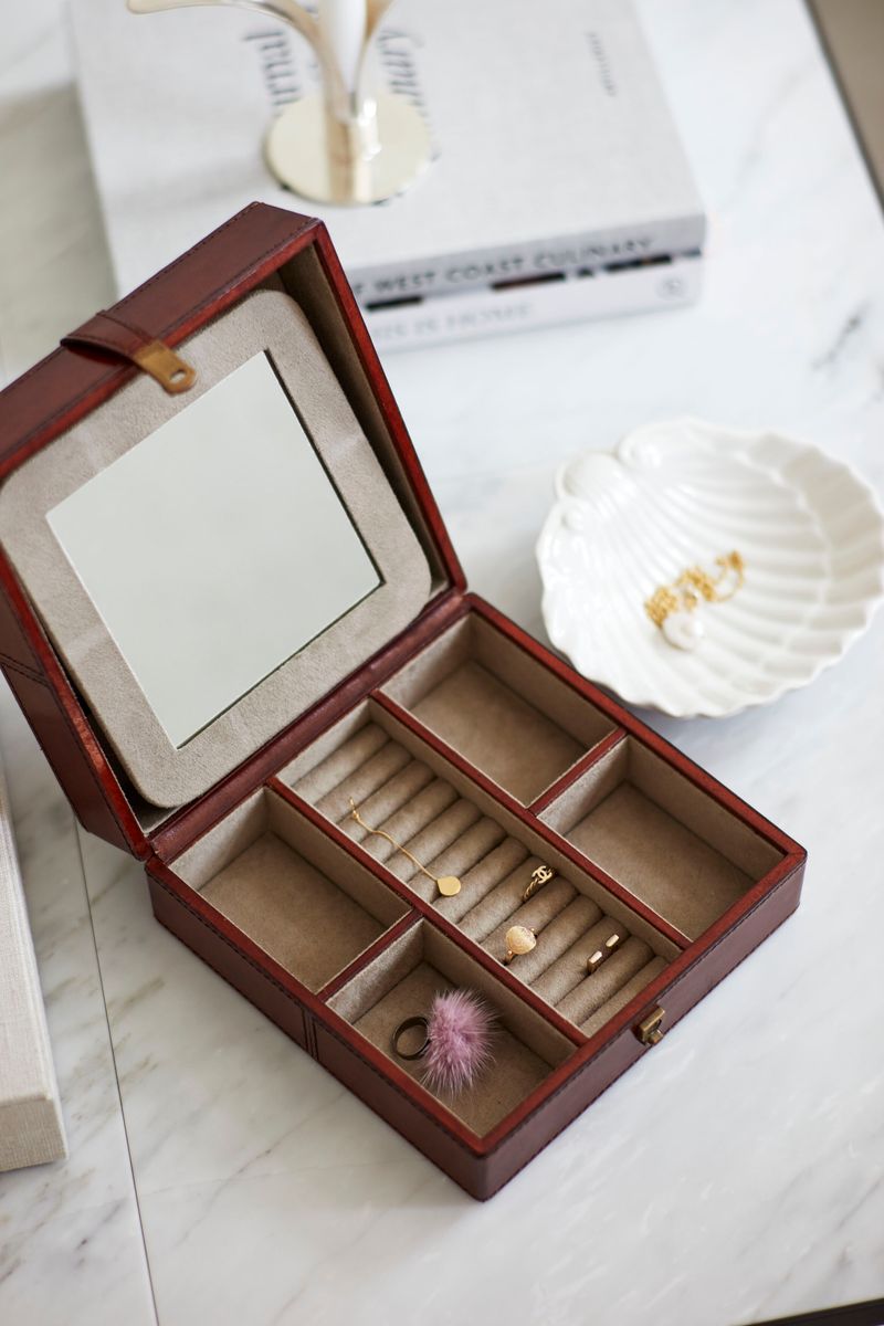 Schmuckkästchen | Büffelleder Wohnaccessoire | Sheepskinhouse.ch
