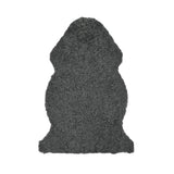 Lammfell | Kurzhaar | Neuseeland | 90x60 cm Skandinavisch Hellgrau