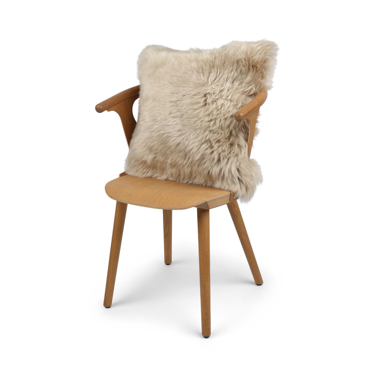 Fellkissen | Langhaar | Neuseeland | 50x50 cm Fellkissen | Sheepskinhouse.ch