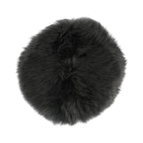 Stuhlkissen Premium | Langhaar | Neuseeland | D34cm Stahl