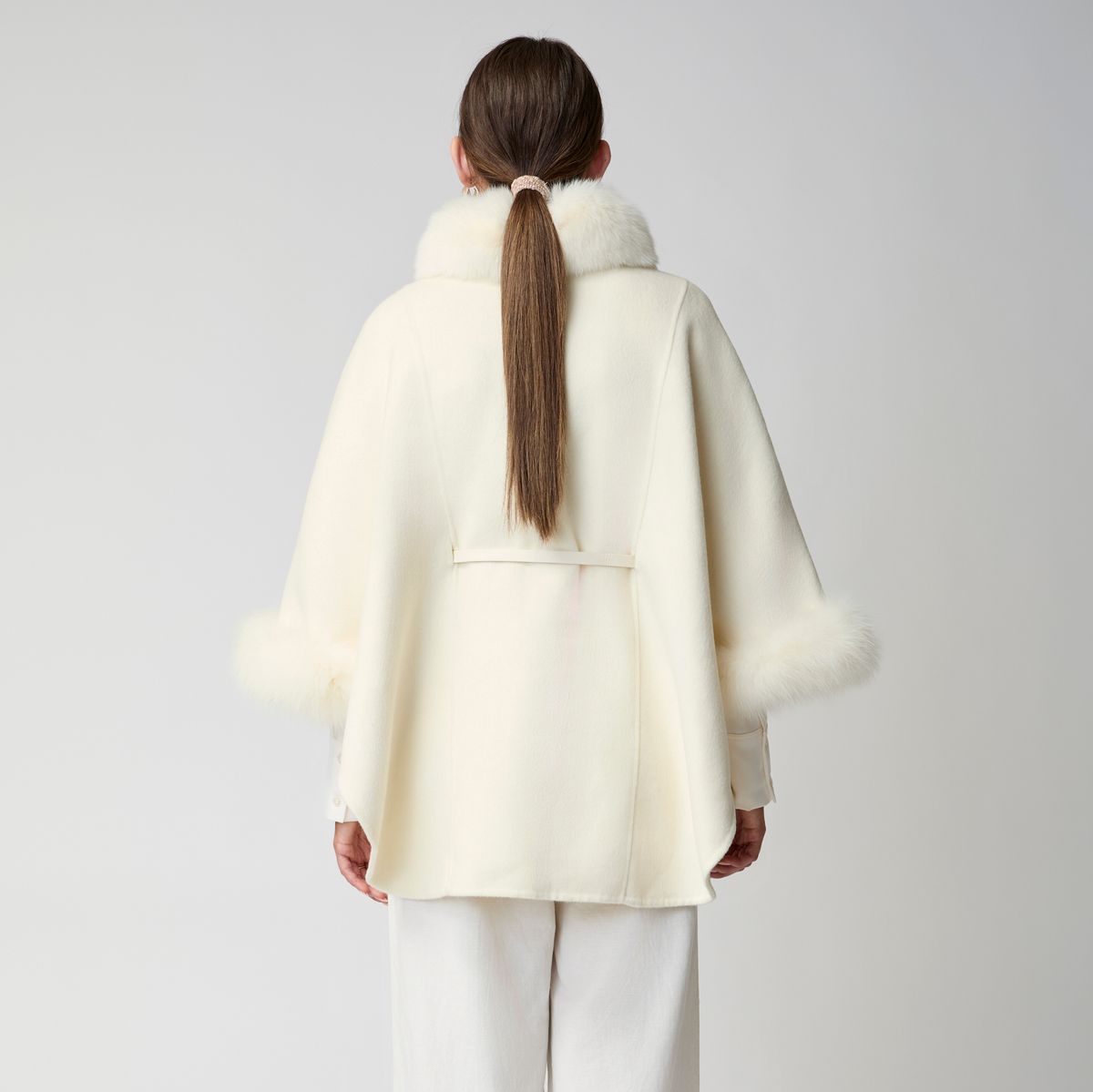 Lorraine Poncho | Wolle, Fuchs Ponchos | Sheepskinhouse.ch
