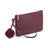 Helene Clutch | Lammleder Bordeaux