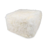 Lammfellpouf | Langhaar | Neuseeland | 50x50x32 cm