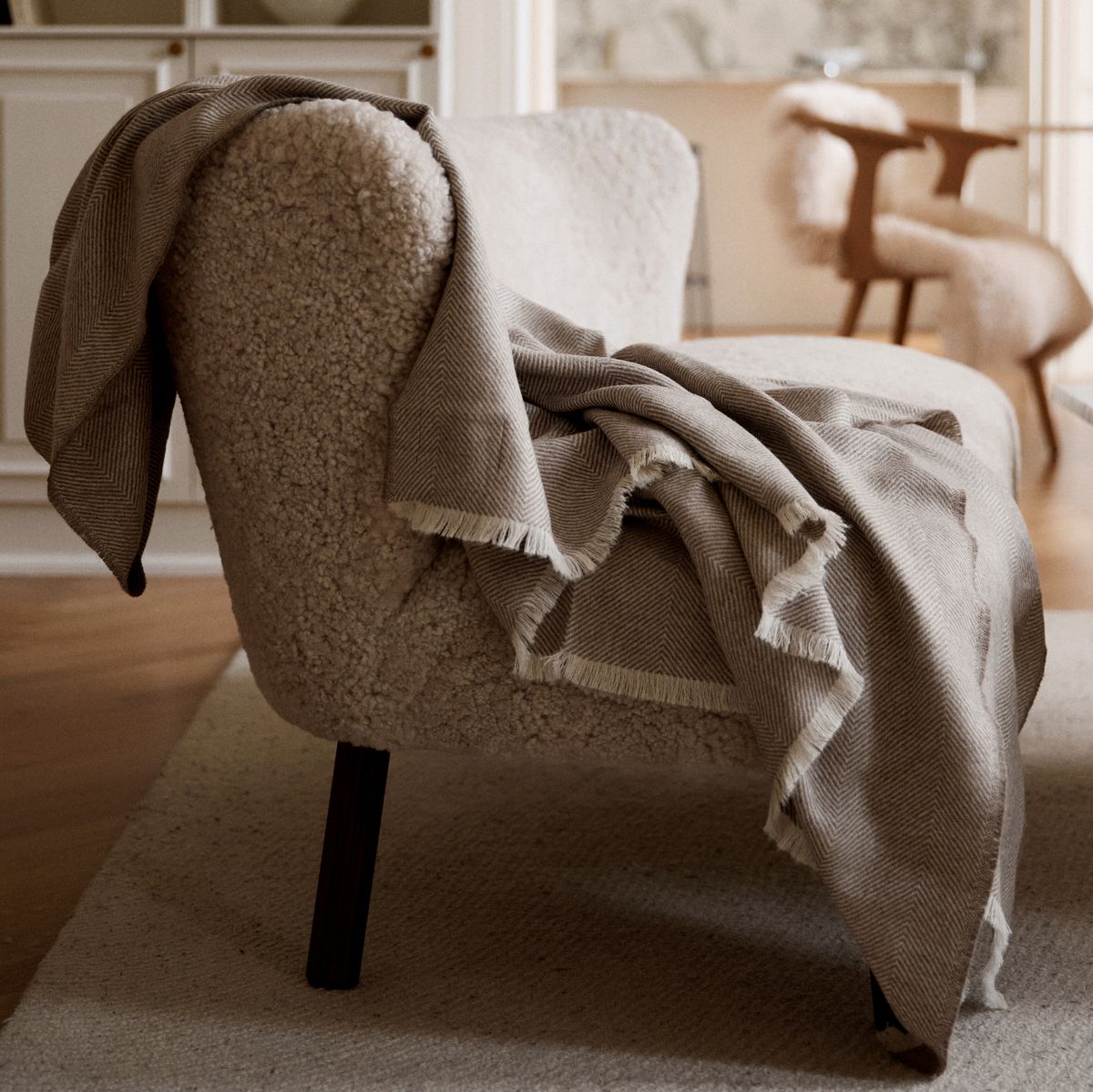 Luxuriöse Decke | 100% Alpakawolle | 130x200 cm Decken | Sheepskinhouse.ch