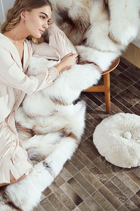 Kuhfell Designerteppich | Kopenhagen Kuhfell | Sheepskinhouse.ch