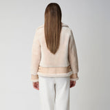Annalon Jacke | Doubleface Beige