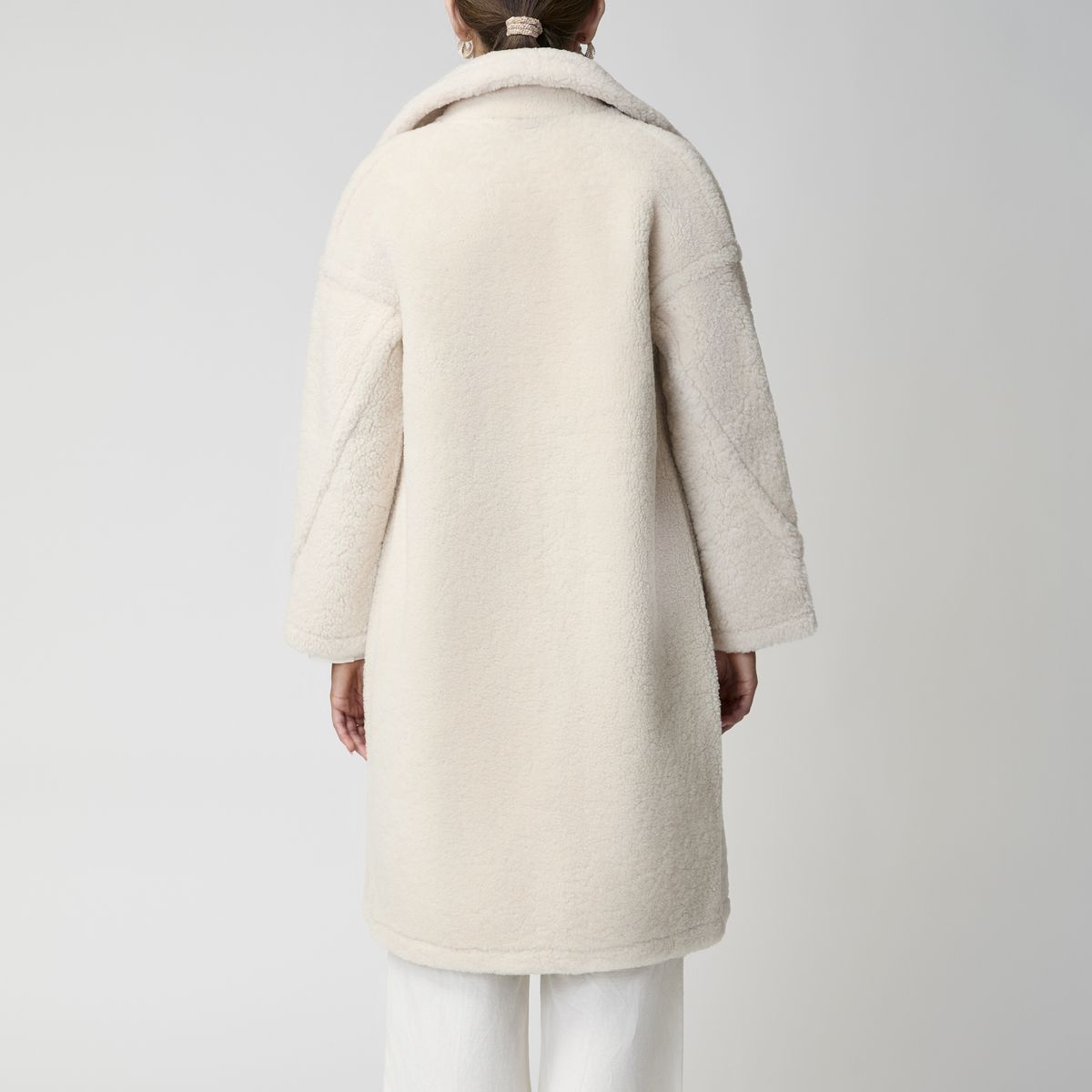 Lammfellmantel Savannah | Damen | Lammwolle Beige