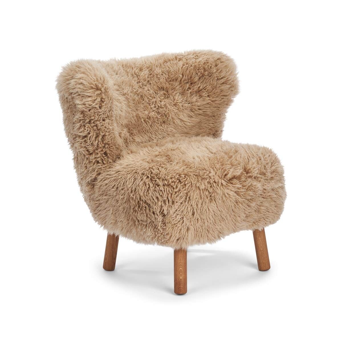 Emily Loungestuhl | Langhaar | Design Möbel Stühle | Sheepskinhouse.ch