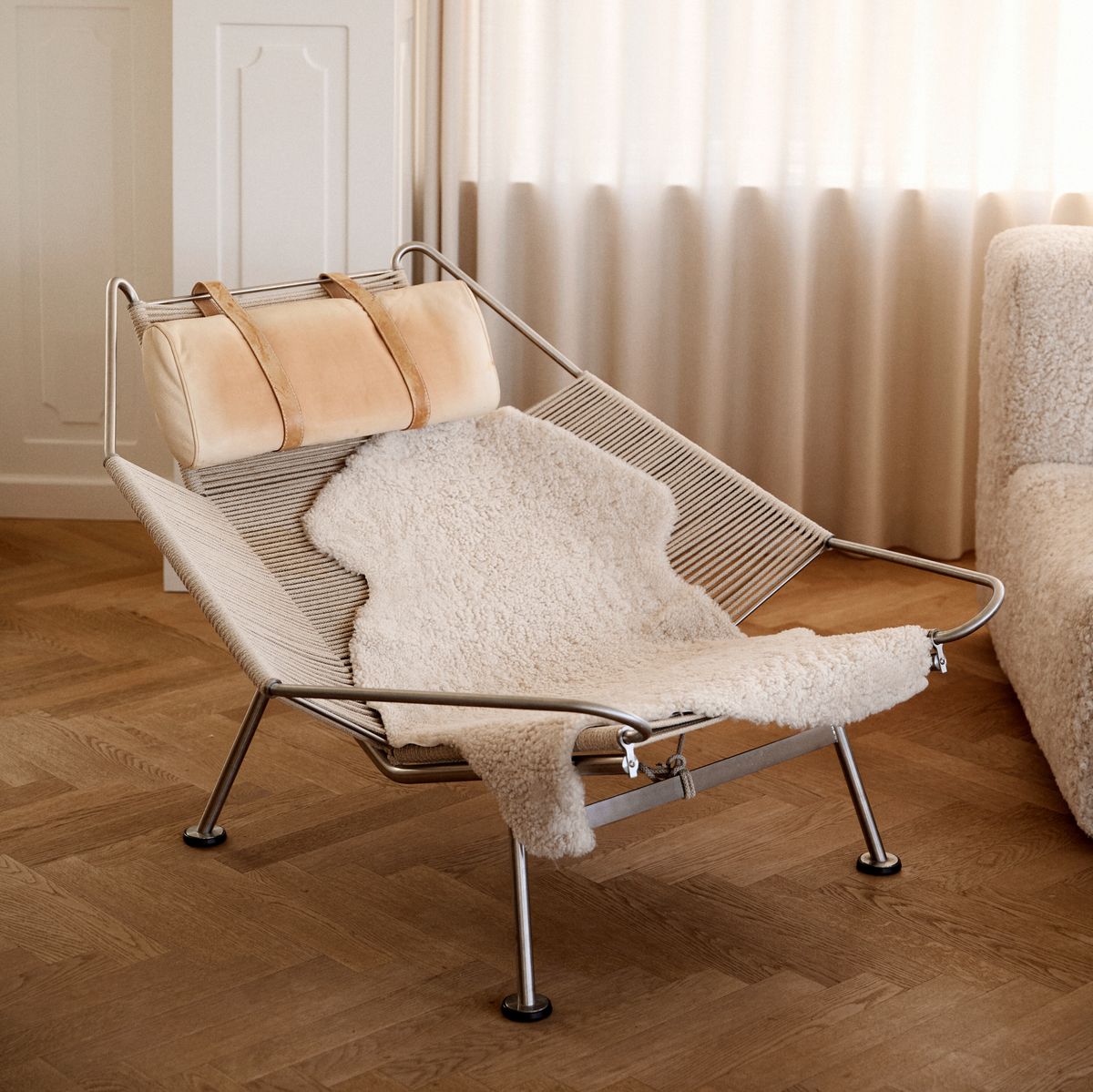 Merino Premium Lammfell | Kurzhaar | Neuseeland | 90x60 cm Anthrazit