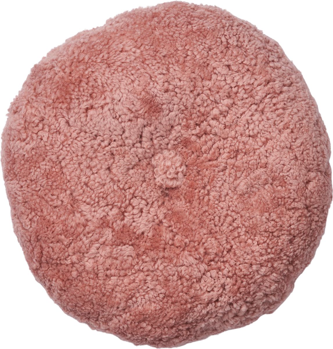 Rundes Fellkissen | Kurzhaar | Neuseeland | Doppelseitig | D40 cm Fellkissen | Sheepskinhouse.ch