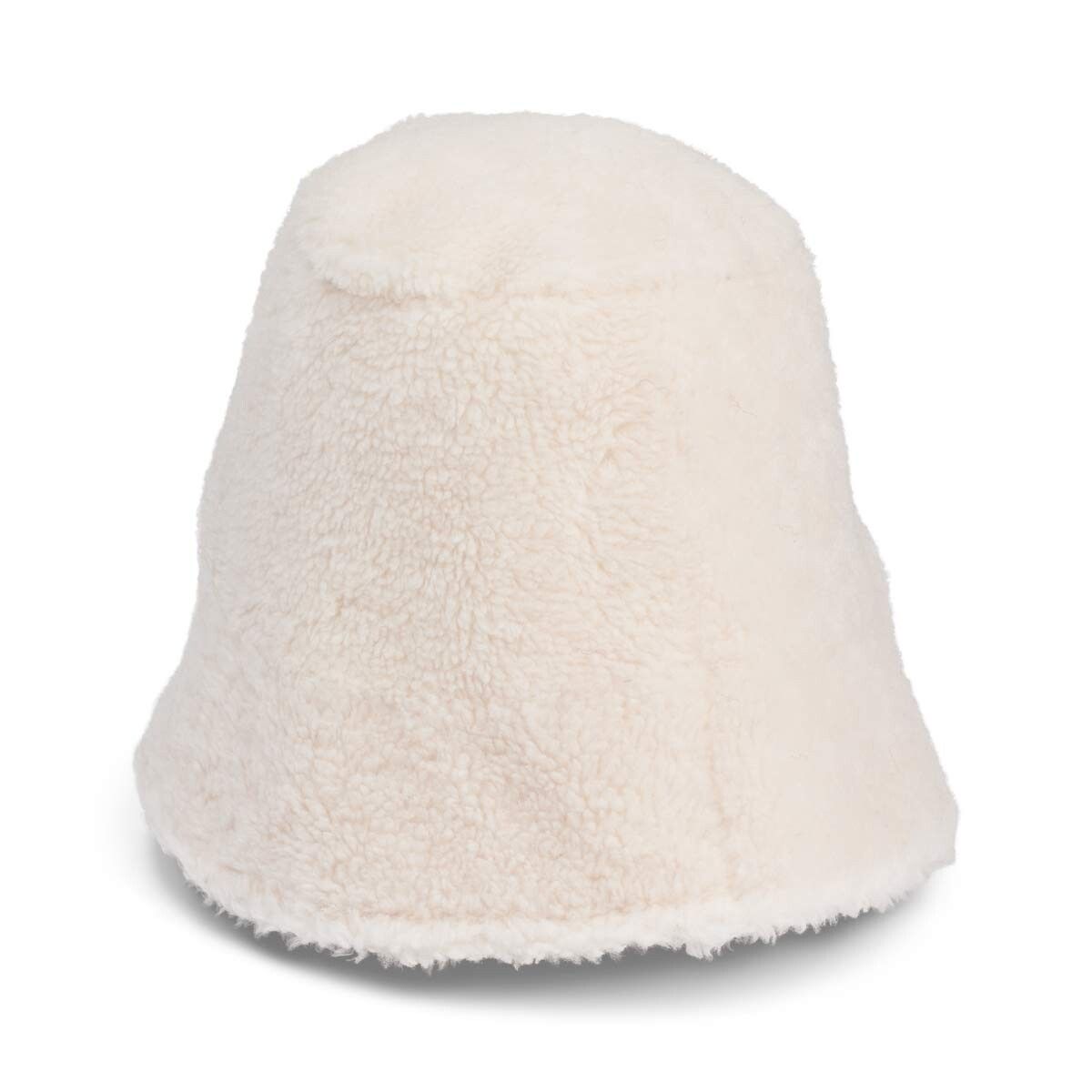 Linda Hut | 100% Lammwolle Weiß